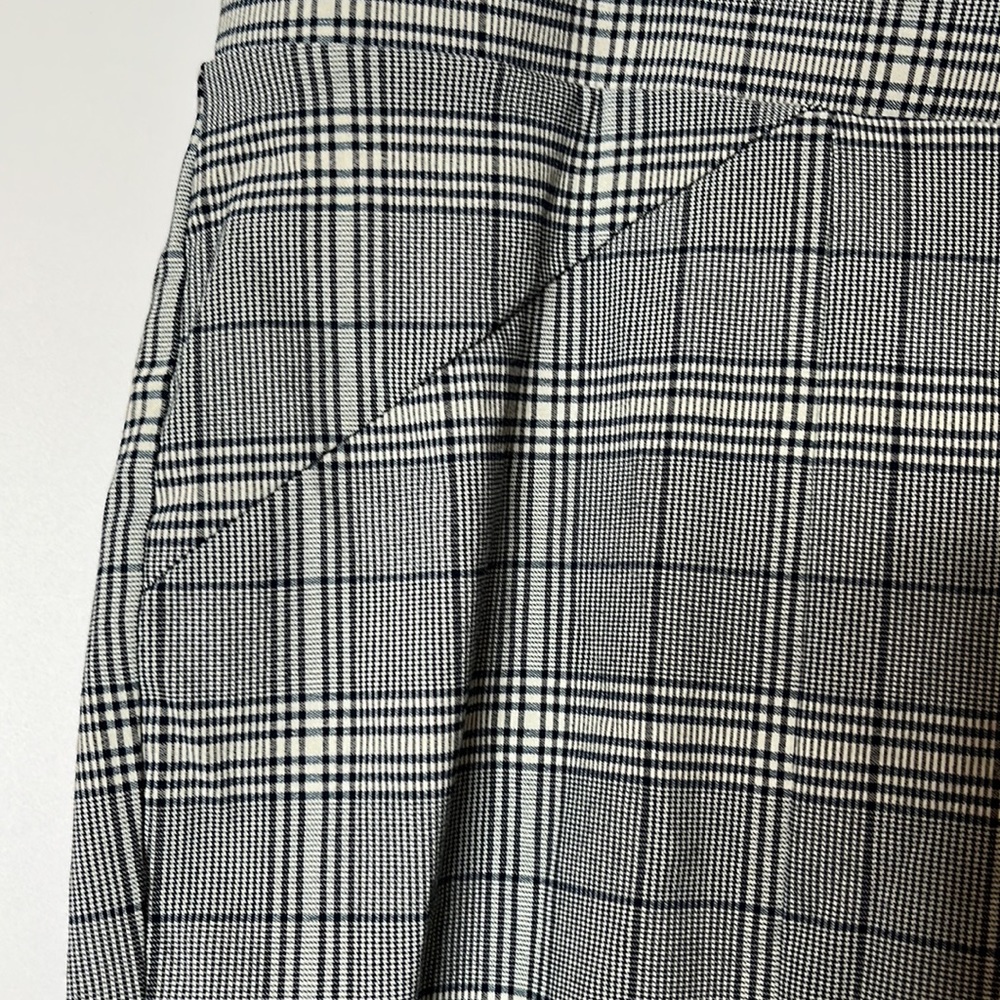 Simple Vera Wang Women Black White Checkered Stretch Pants XXL 2XLARGE PLUS SIZE - Picture 3 of 9